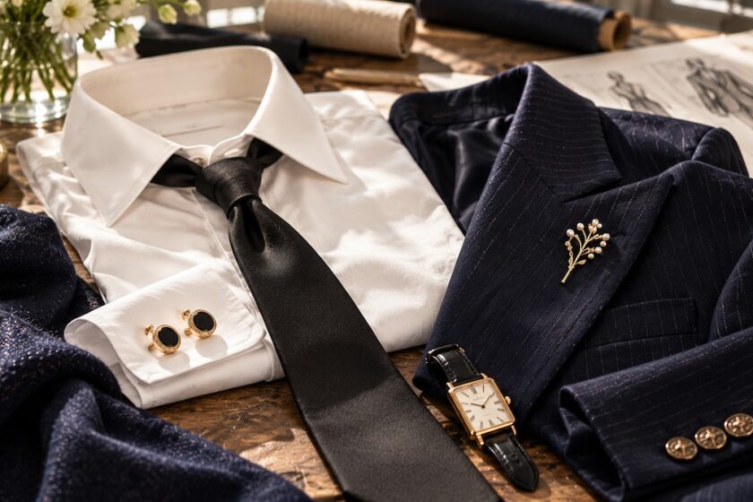 Accessori sartoriali per un look ispirato al dandismo femminile